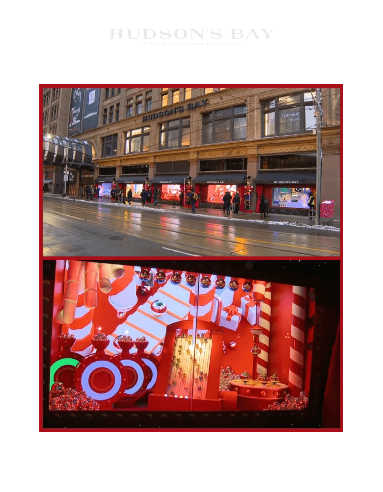 Hudson's Bay collaboration